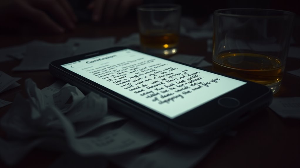 public confessions of cheaters