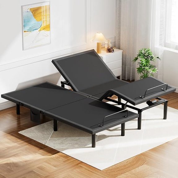 adjustable king bed frame