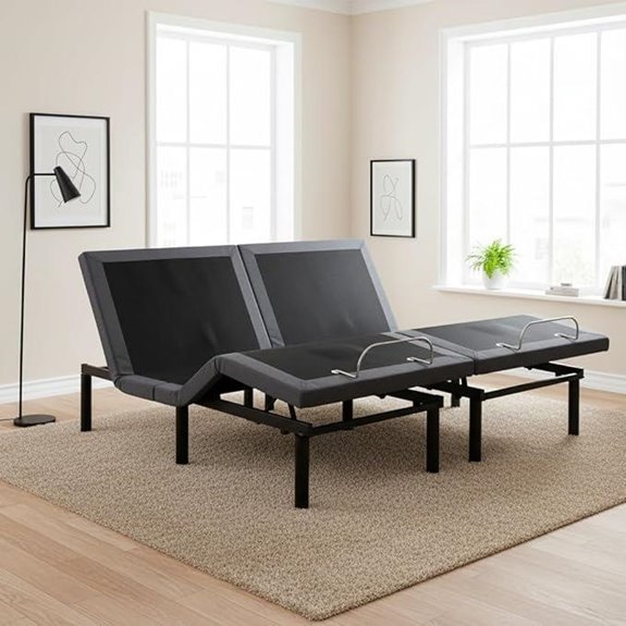 adjustable split king bed