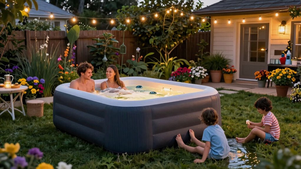 affordable portable spa relaxation