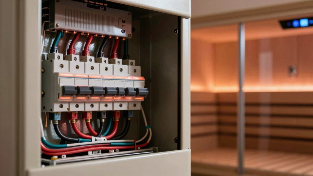 check sauna electrical compatibility