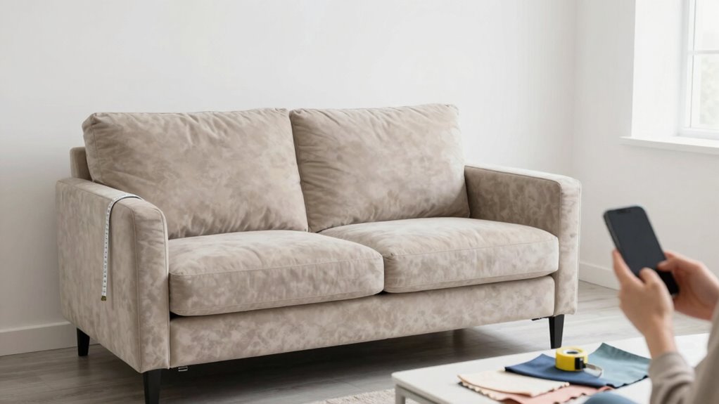 choosing suitable loveseat size