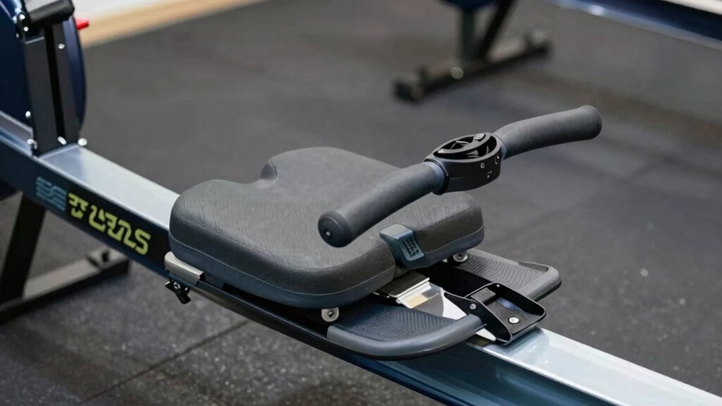 comfort focused rowing features