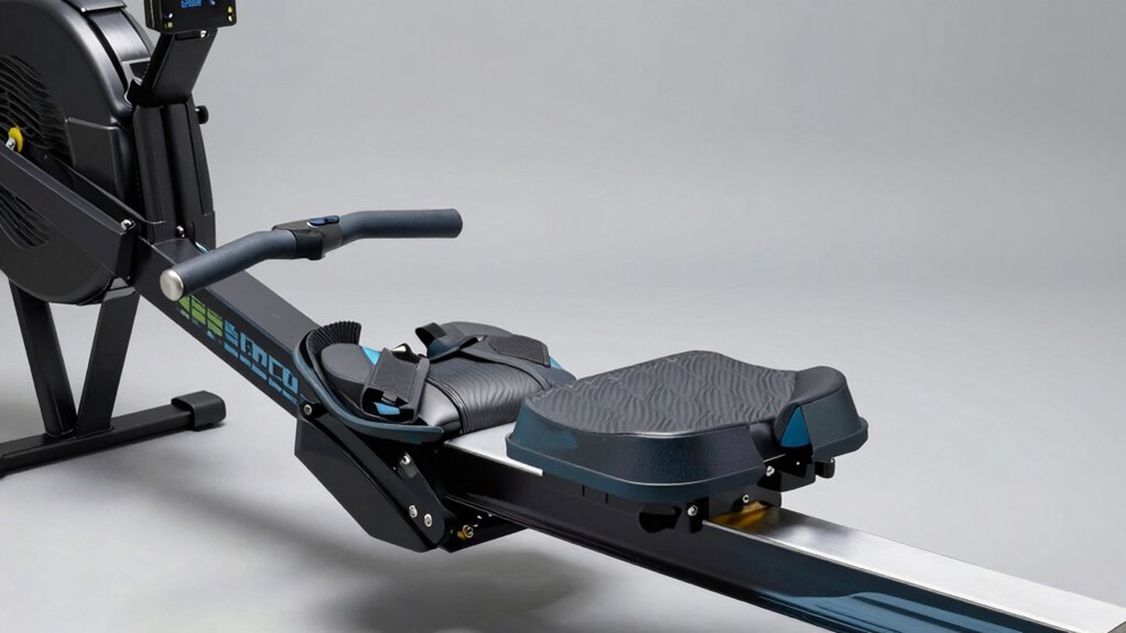 comfortable adjustable rowing features