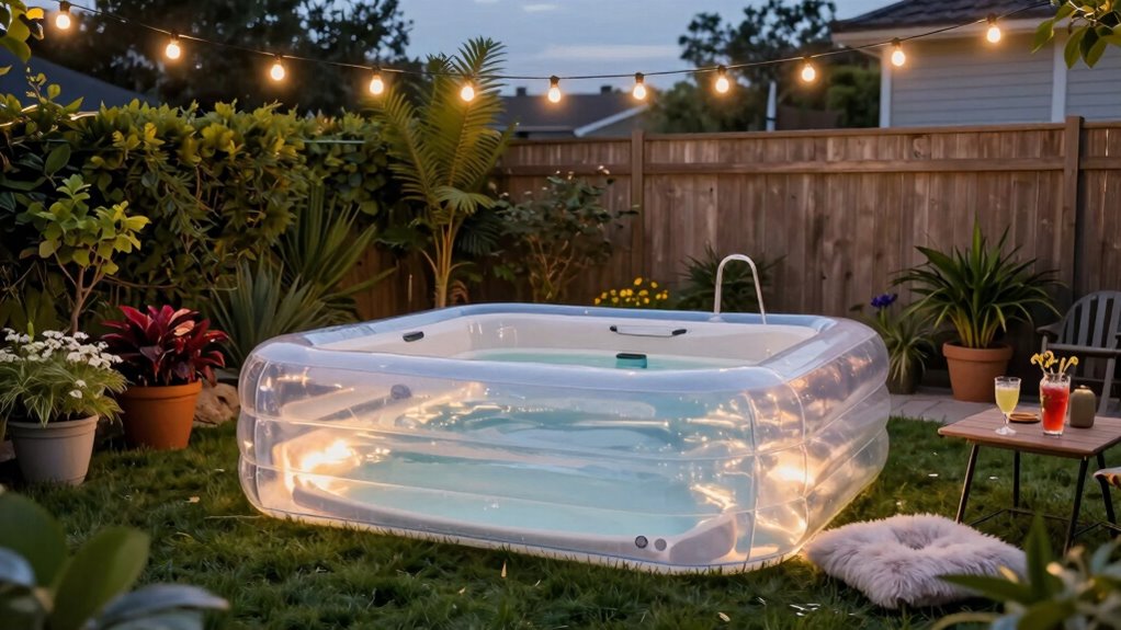 compact durable outdoor spa