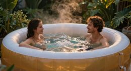 couples inflatable hot tub advantages