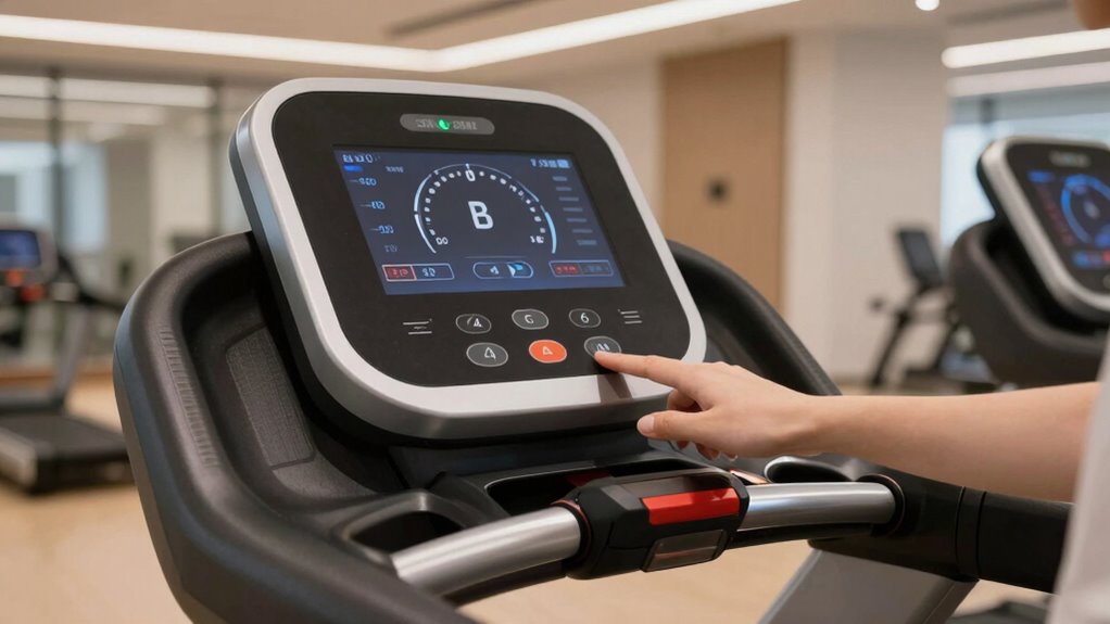 customize treadmill speed and incline