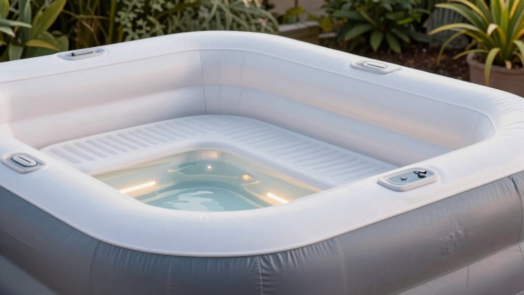 easy comfortable hot tub features