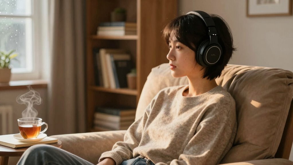 enhance relaxation with noise canceling