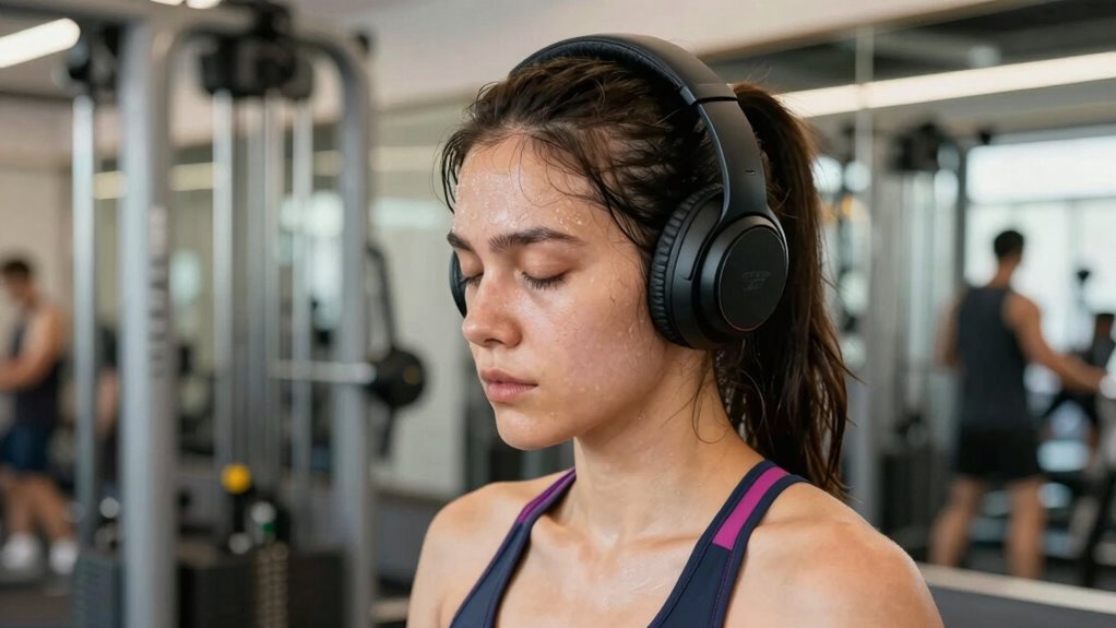enhanced workout with noise cancellation