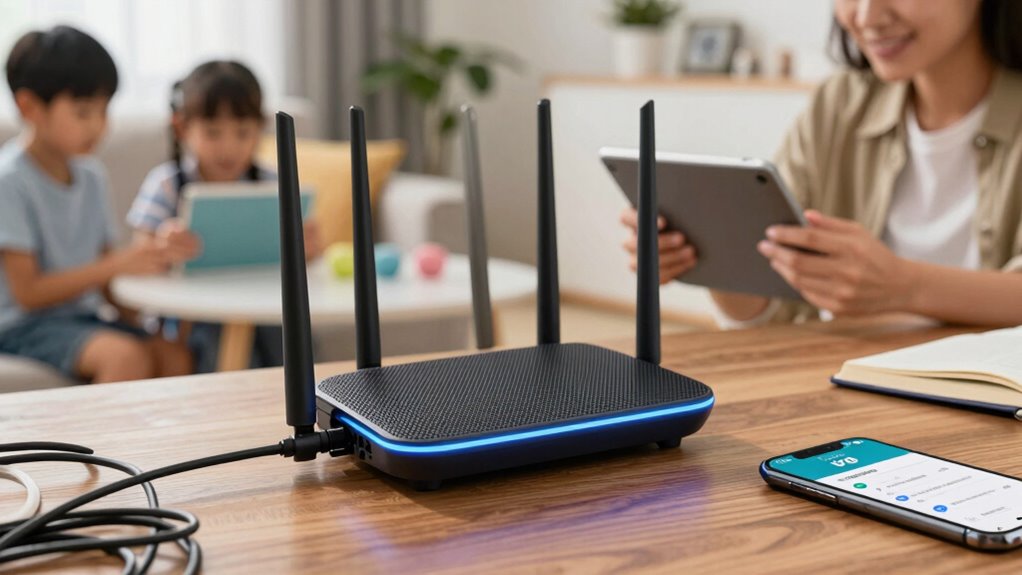 family friendly router management