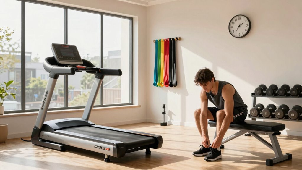 flexible convenient home workouts