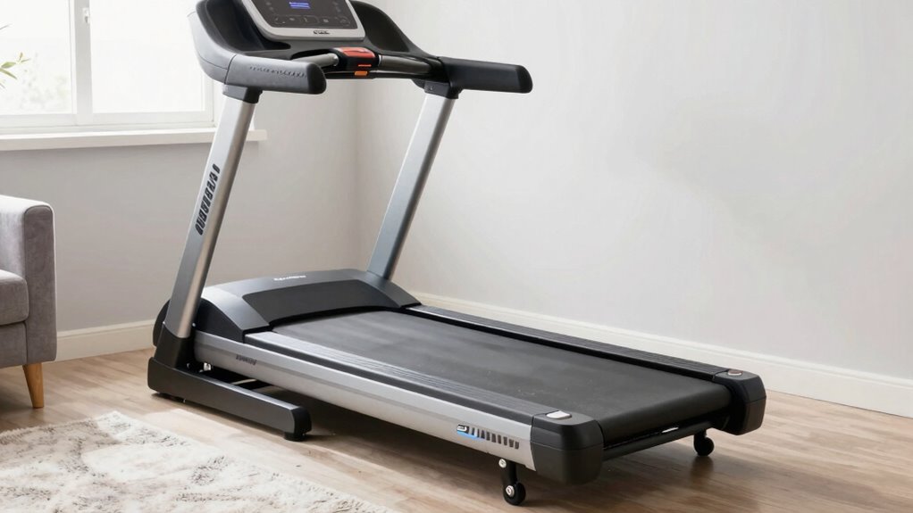 foldable treadmill space saving solution
