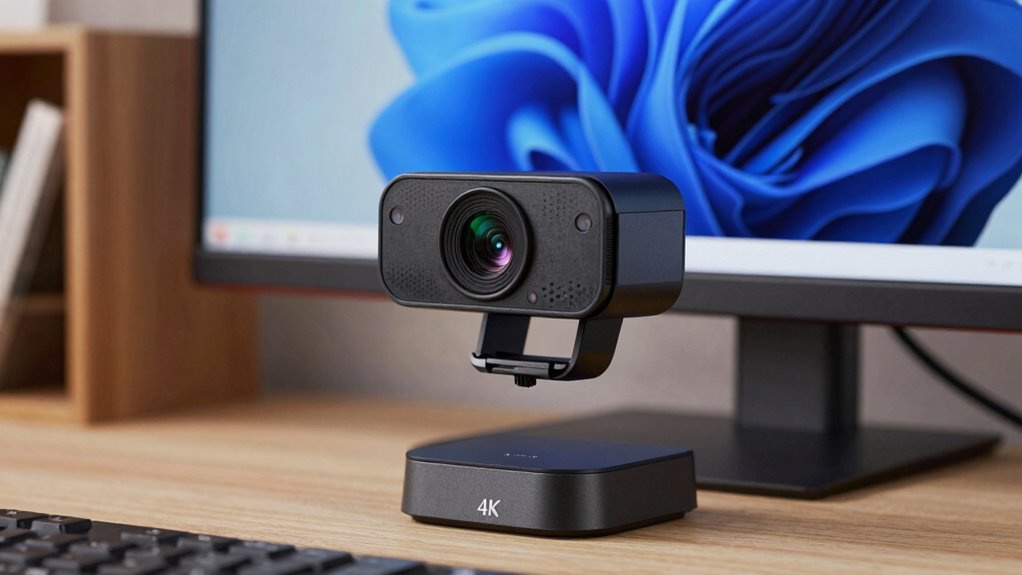 high quality 4k webcam features