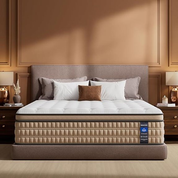 hybrid lumbar support mattress