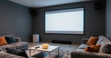 ideal for home cinema