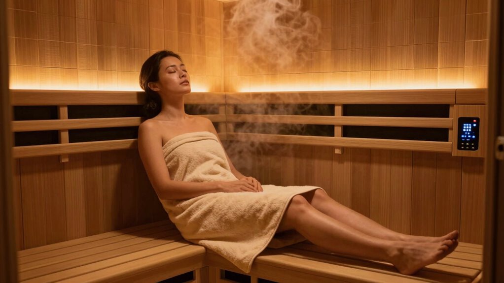 infrared sauna skin detox
