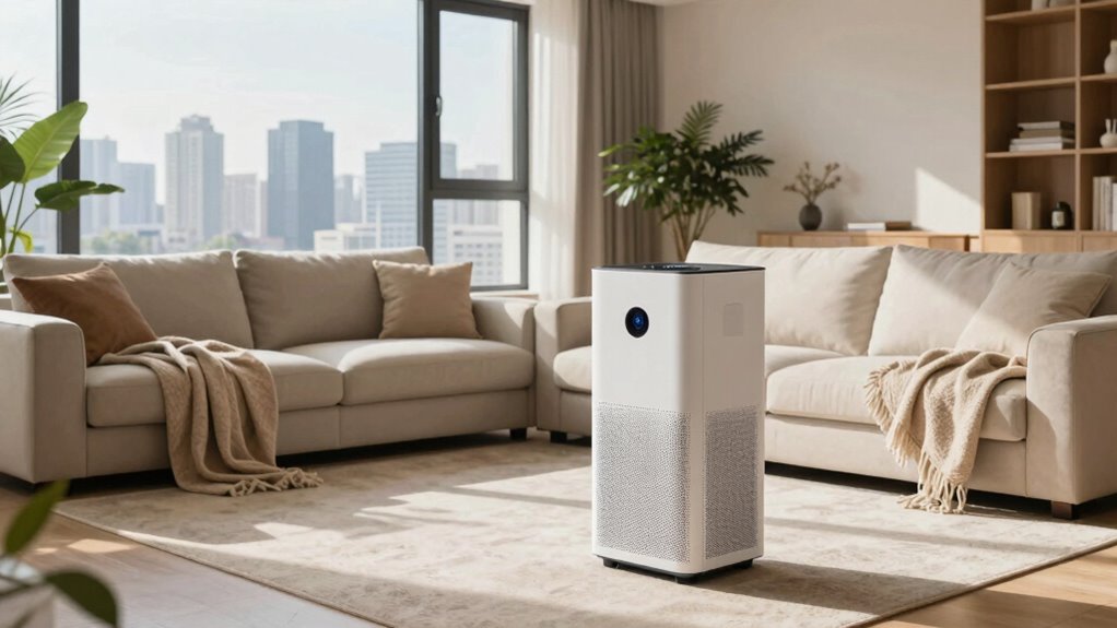 large area air purification