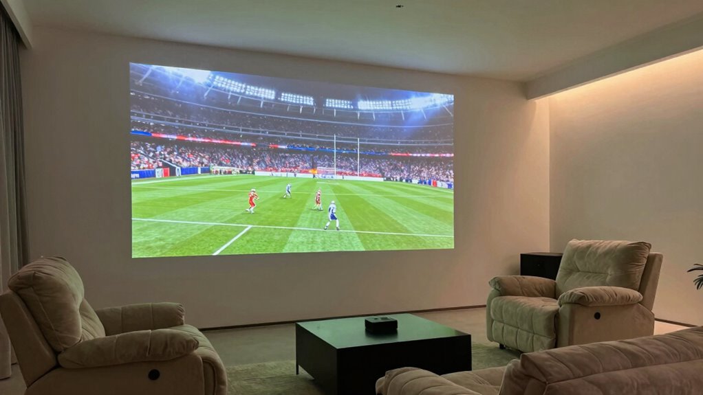 large immersive sports viewing
