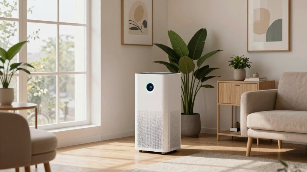 large room air purifier selection