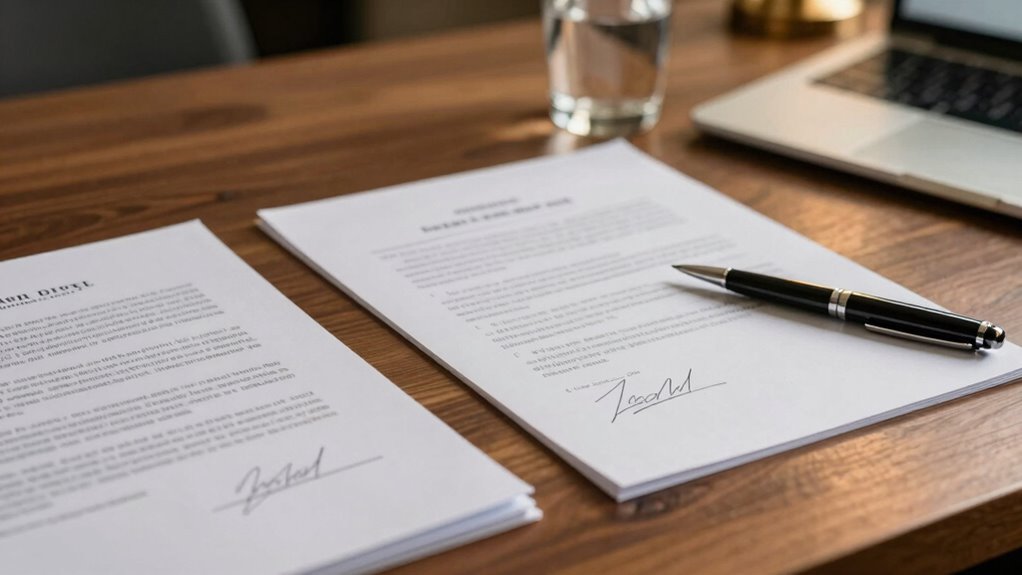 legal documents protect interests