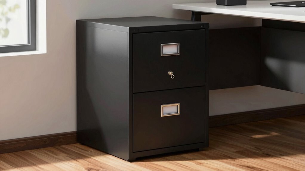 locking cabinets ensure security