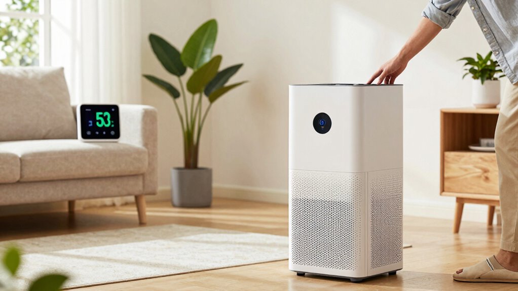 monitor adjust improve air quality