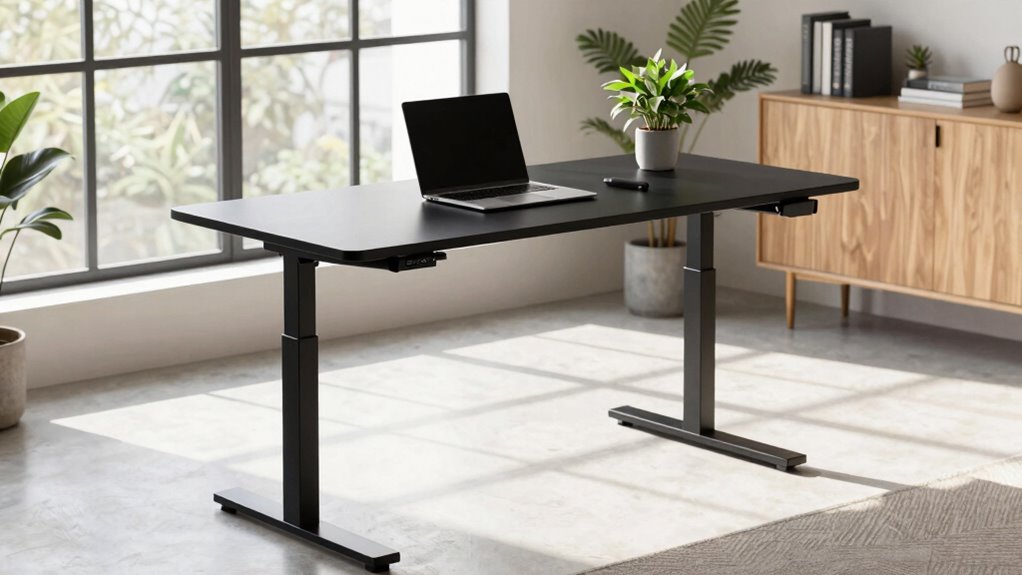 motorized adjustable standing desk
