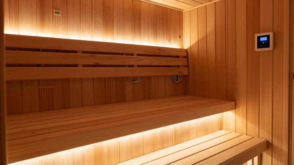 optimize sauna heat distribution