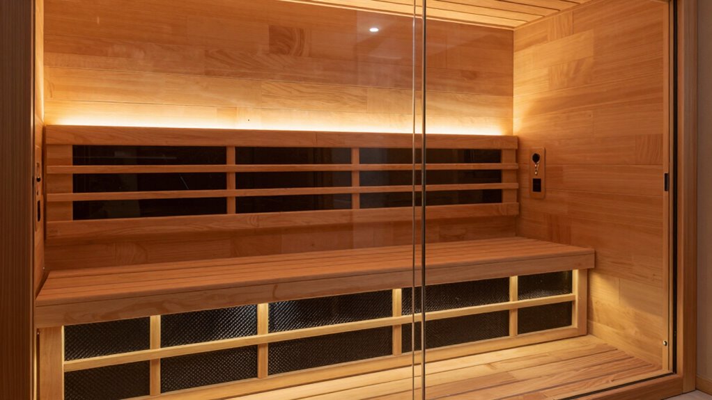 premium infrared sauna features