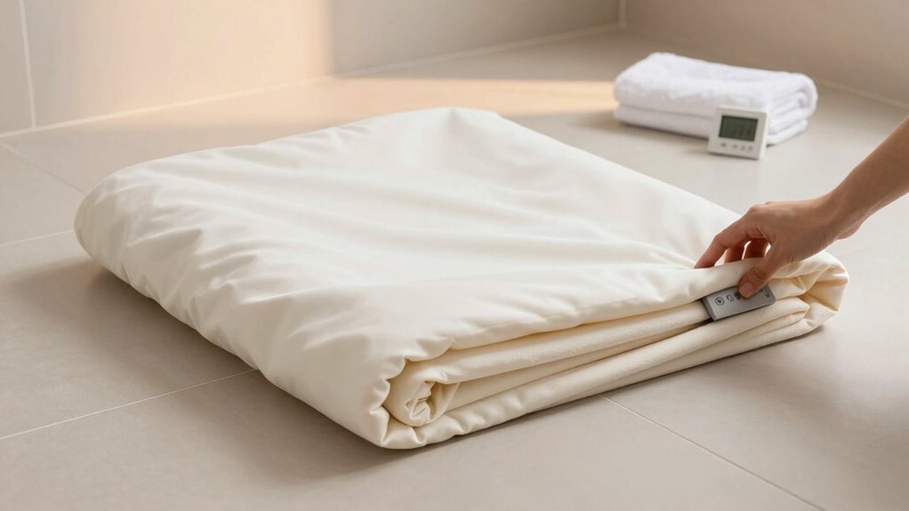 proper blanket placement and settings