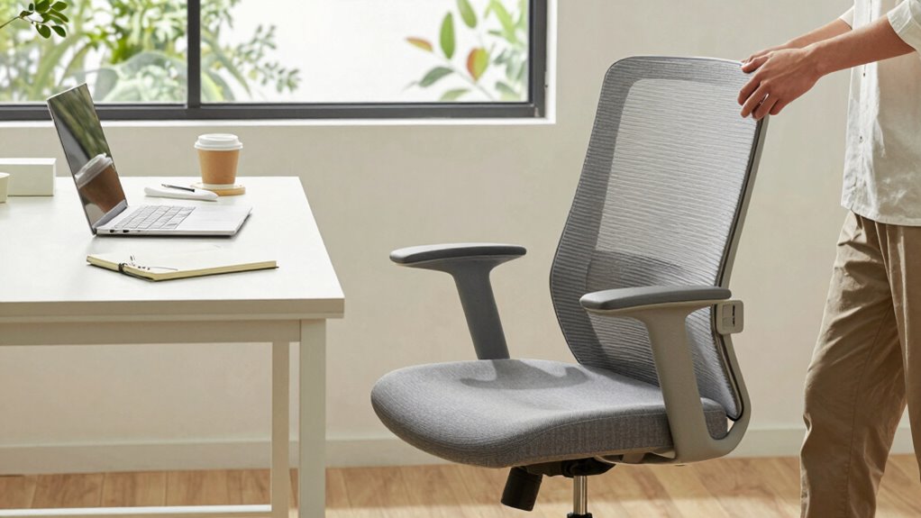 proper ergonomic workspace setup