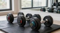 proper setup for adjustable dumbbells