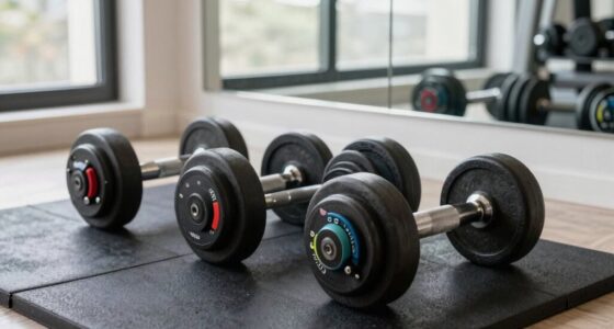proper setup for adjustable dumbbells