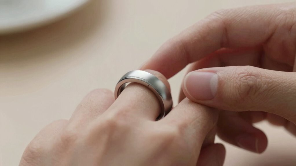 proper smart ring fitting