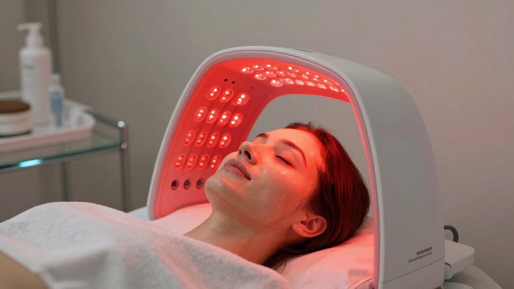 red light enhances skin health