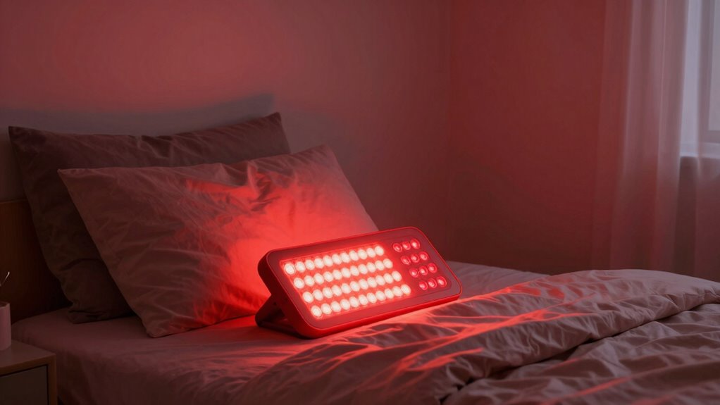 red light therapy improves sleep