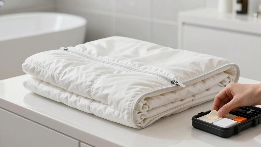 regular cleaning and checks