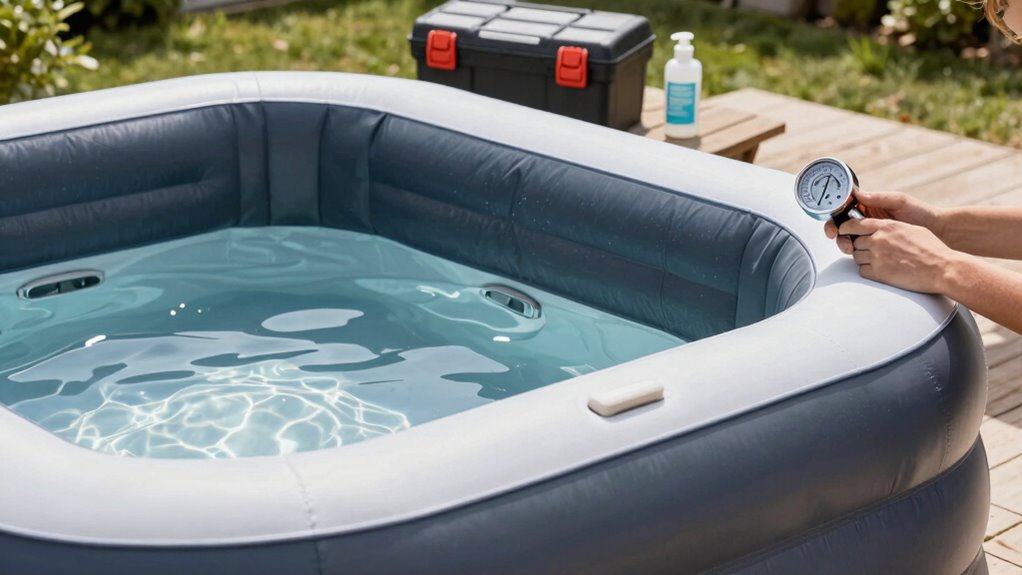 regular water and filter care