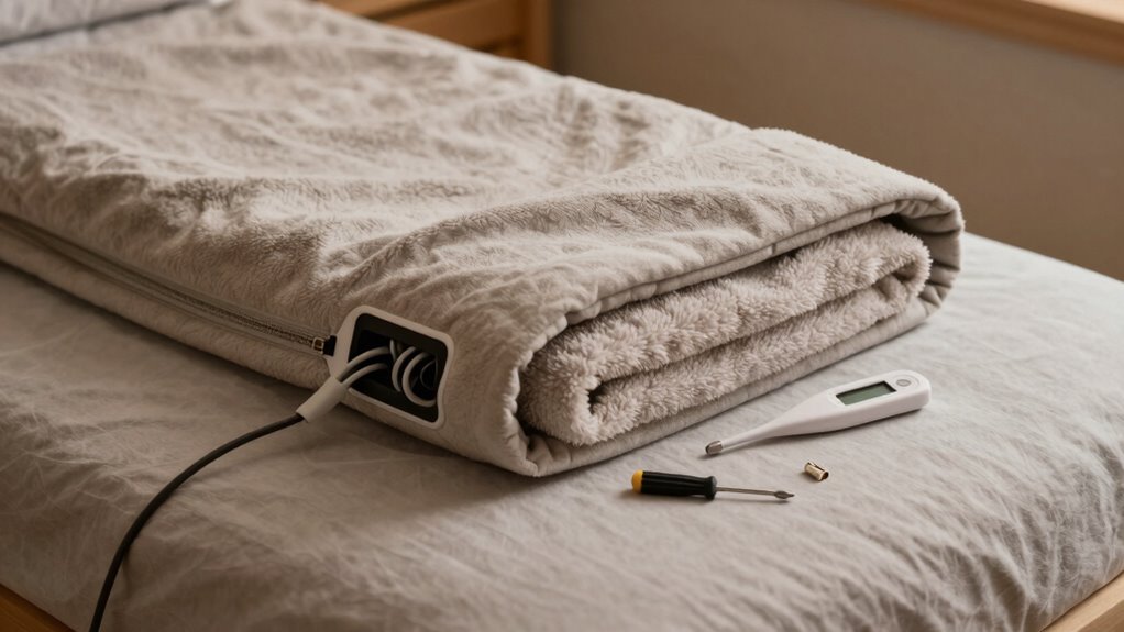 sauna blanket troubleshooting guide