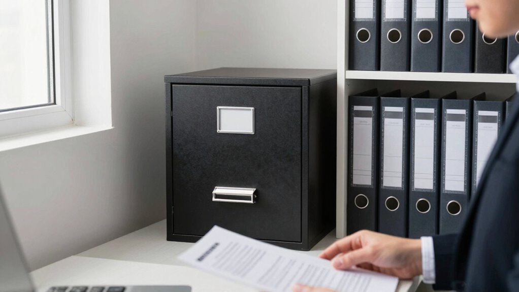 secure confidential document storage