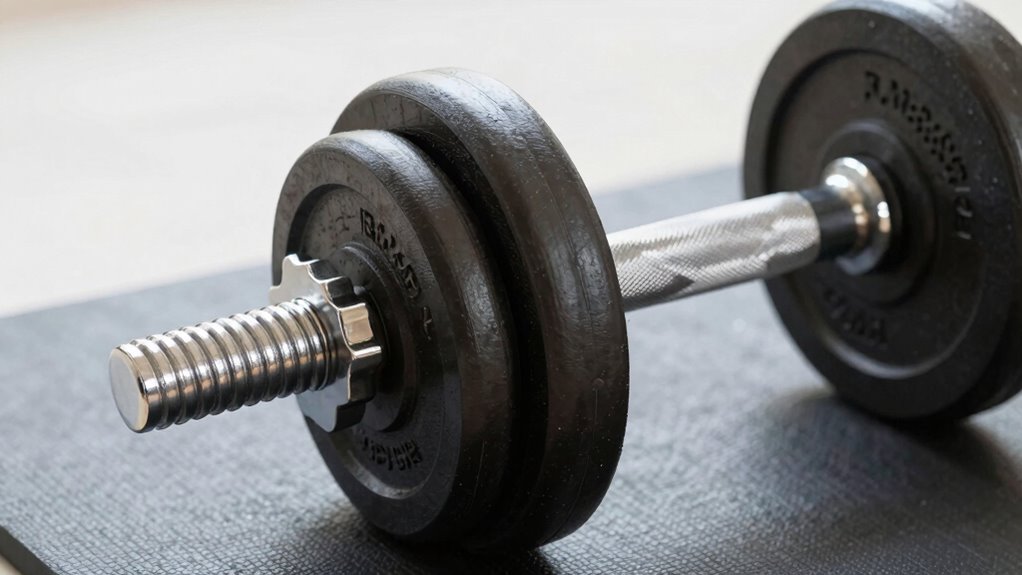 secure dumbbell locks regularly