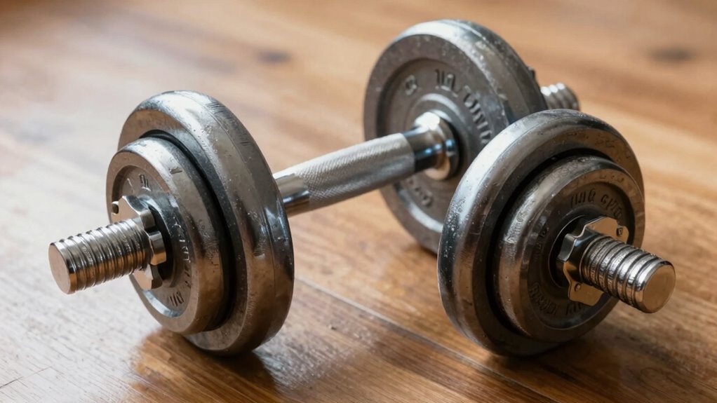 secure slip resistant workout equipment