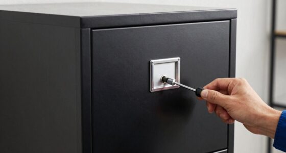 secure storage cabinet tips
