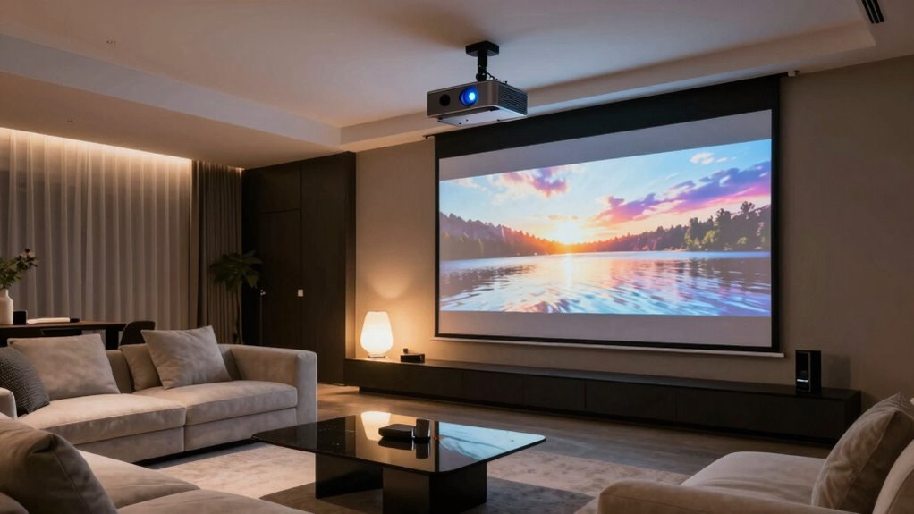 small apartment projector guide