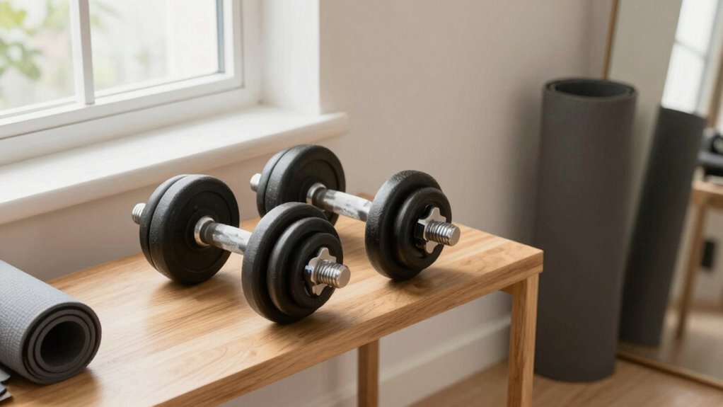space efficient versatile fitness equipment