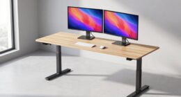 top dual monitor desks