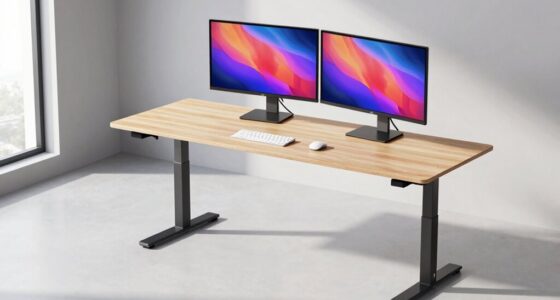 top dual monitor desks