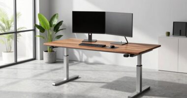 top electric standing desks