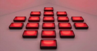 top full body red light panels